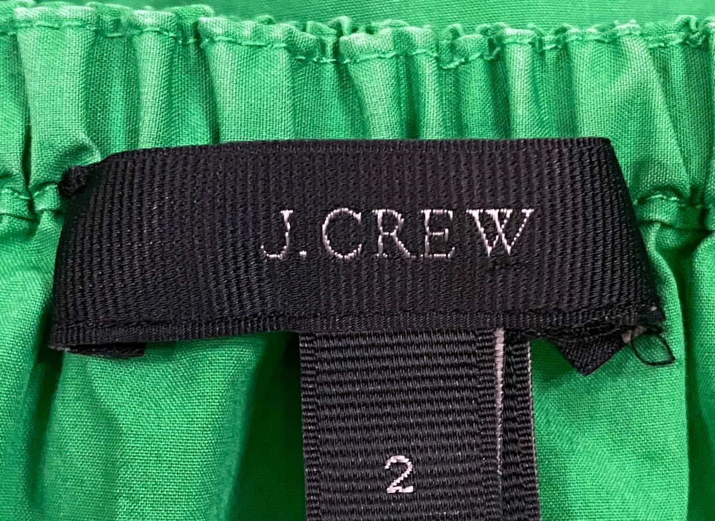 J Crew Blouse Green Size 2  SKU 000325-8