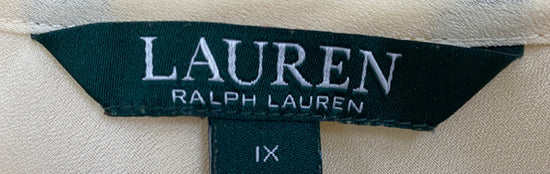 Ralph Lauren Top Light Beige Sheer Size 1X  SKU 000314-2