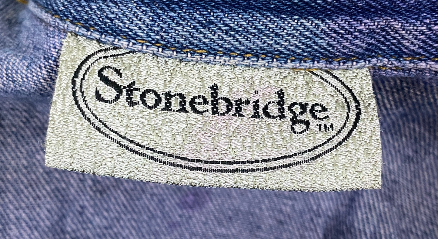 Stonebridge Jacket Denim Blue Size 6 SKU 000311-1