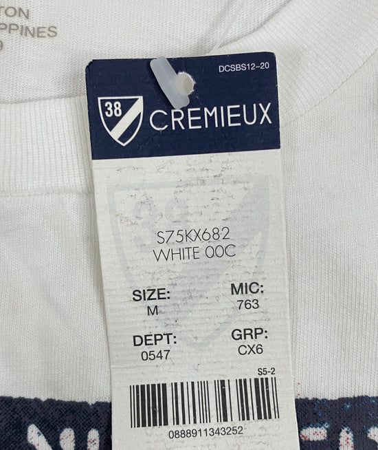 Cremieux Men's T-Shirt White New York Size M NWT SKU 000371-14