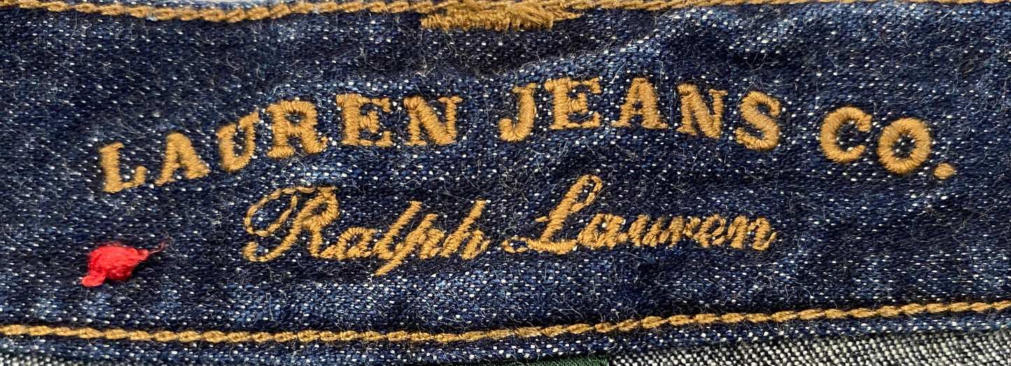 Ralph Lauren Shorts Blue Denim Size 12 SKU 000207-3