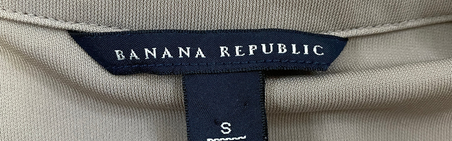 Banana Republic Dress Grey Button Front Size S SKU 000319-19