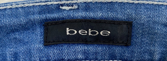 BEBE Jeans Blue Denim Bell Bottom Size 30 SKU 000376-3