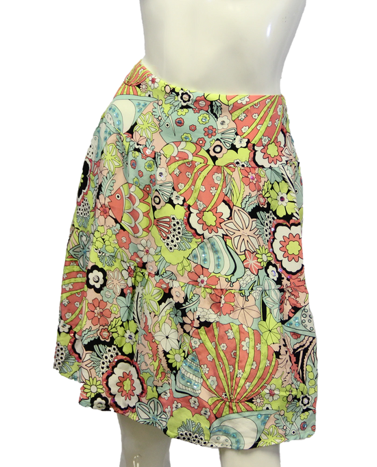 Load image into Gallery viewer, Nanette Lepore Step into Silk Skirt Size 6 (SKU 000013)

