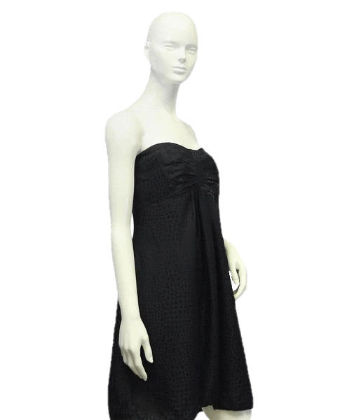 White House Black Market 90's Black Strapless Dress Size 12 SKU 000064 – Designers On A Dime