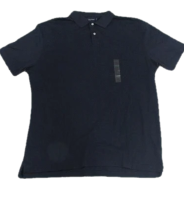 SOLD MENS Nautica 70's Dark Blue Classic Polo Shirt Size XXL SKU 000160