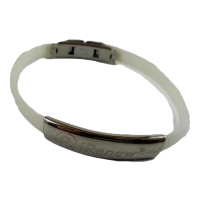 Bracelet Silver and White (SKU 000242-34)