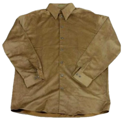 Kenneth Cole Reaction 60's Long Sleeve Button Down Dress Shirt Size L 34, 35 SKU 000160