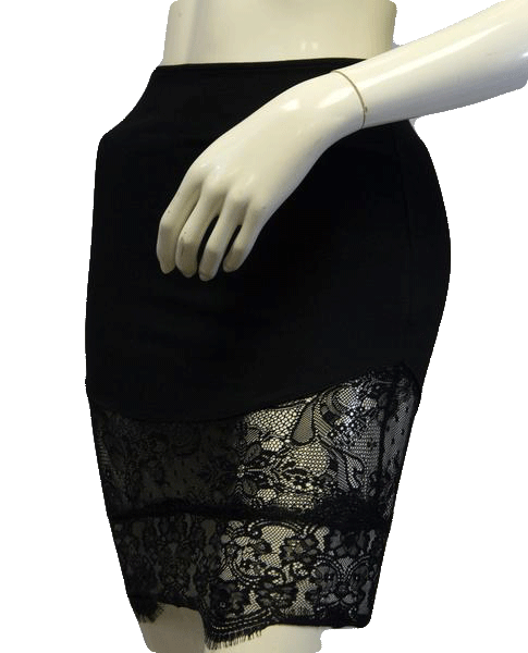 Little Black Lace Skirt Small (SKU 000004)