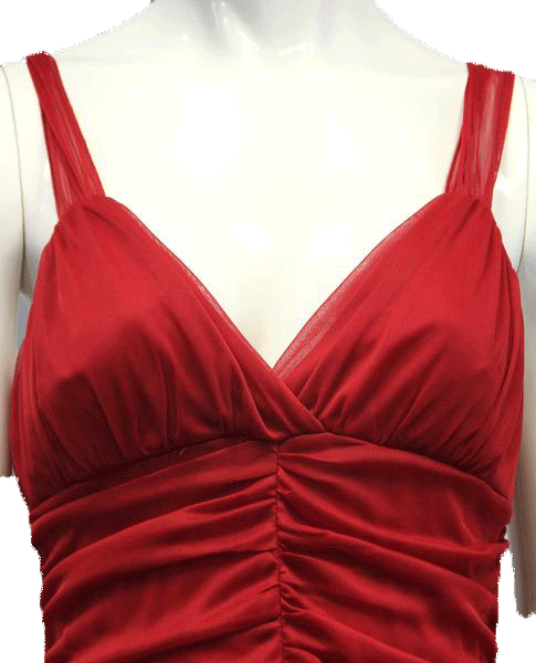 Red Party Dress Size L