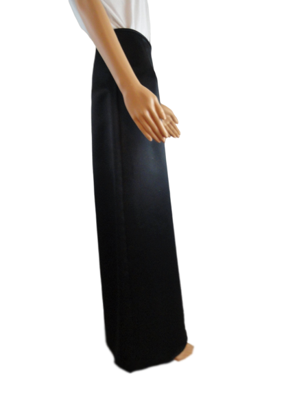 Jessica McClintock 70's Skirt Black Size 5 SKU 000117-14