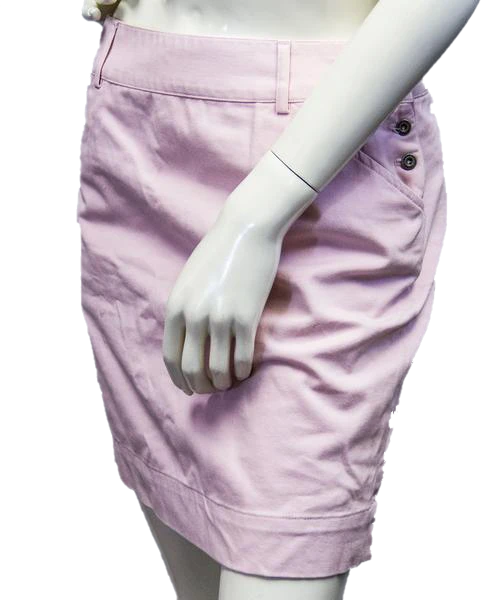 Ralph Lauren 90's Skirt Pink Sz 8 (Blue) SKU 000020