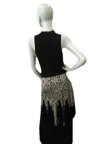 Load image into Gallery viewer, Diane Von Furstenberg Skirt With Lace Bottom SKU 000041
