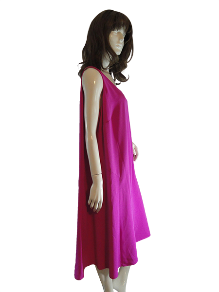 Lauren Ralph Lauren 60's Dress Hot Pink Size 20W Blk SKU 000247-7