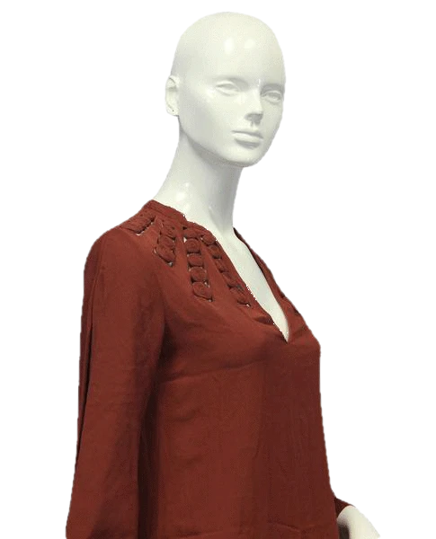 Diane Von Furstenberg Dress Chili Sz S (SKU 000003)