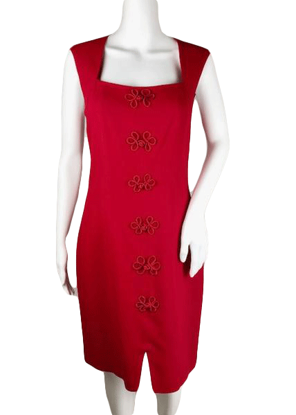 Laundry By Shelli Segal Red Dress Size 10 SKU 001002-5 – Designers On A Dime Laundry By Shelli Segal Red Dress Size 10 SKU 001002-5 – Designers On A Dime