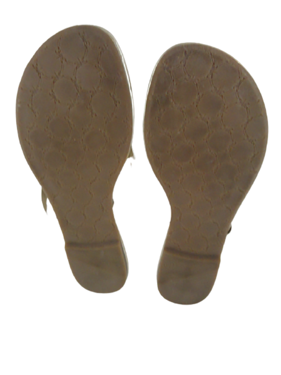 Talbot's Womens Sandals Gold Size 10 1/2 SKU 000280-2