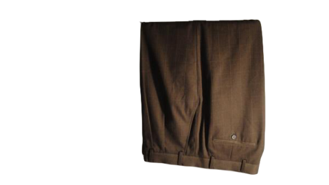 George 60's Dress Pants Brown Size 44 SKU 000191-4