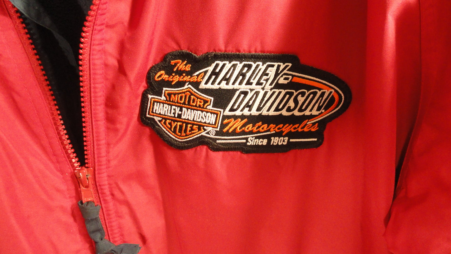 Harley Davidson 80's Jacket Red Size XLT SKU 000143-4