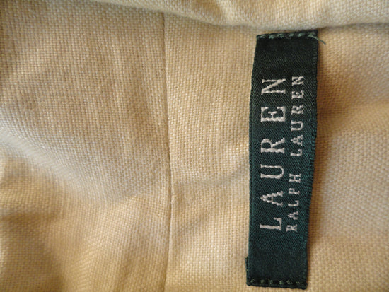 Load image into Gallery viewer, Lauren Ralph Lauren Cream Colored Long Sleeve Jacket Size 6 SKU 000124
