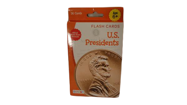 Flash Cards U.S. Presidents Ages 6+ (SKU 000189-6)
