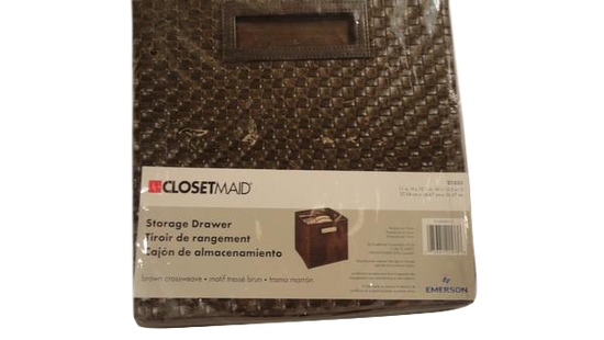 ClosetMaid Storage Drawer Brown (SKU 000189-2)