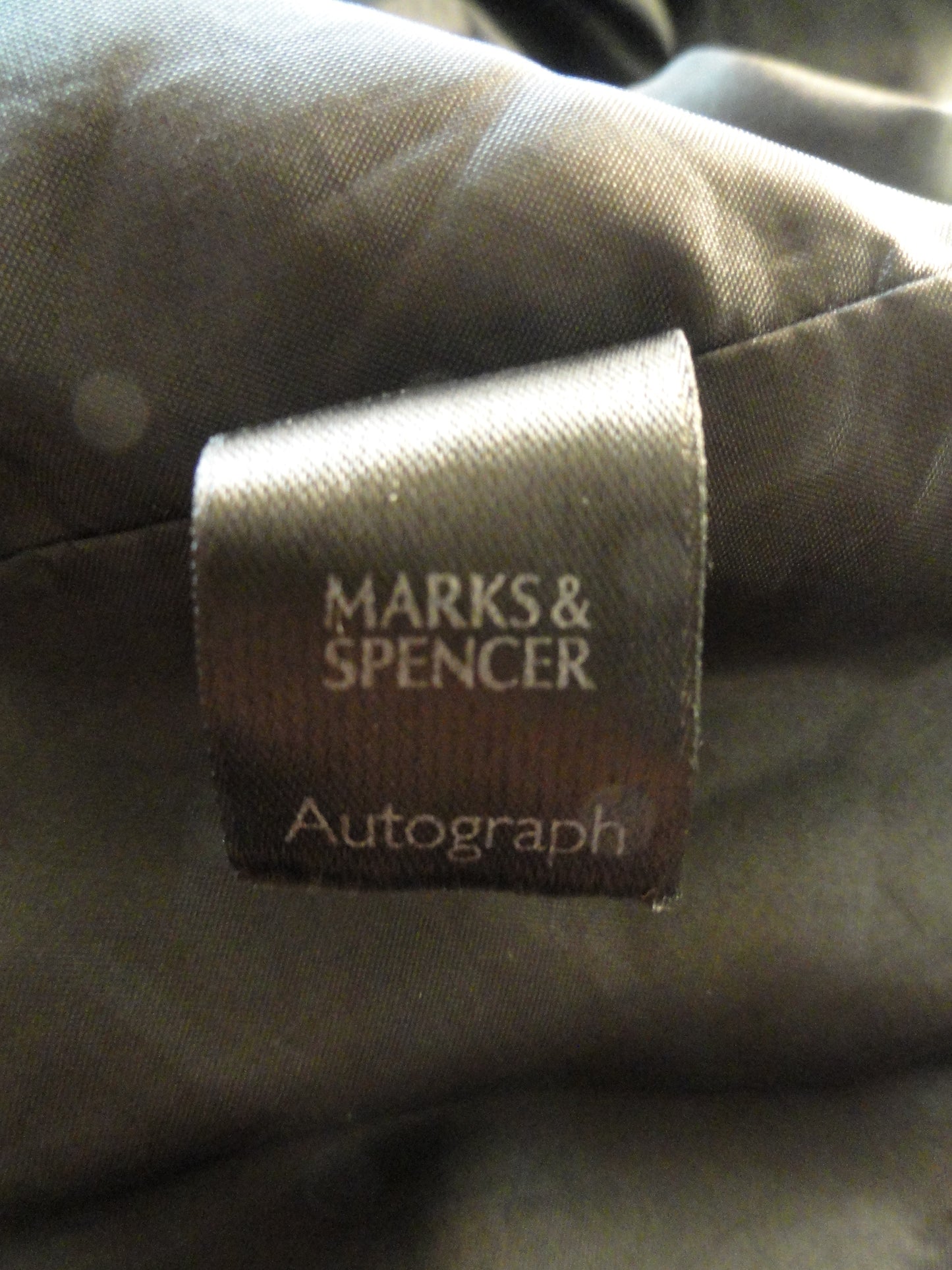 Marks & Spencer Black W/ Floral Embroidery Design Blazer Size L SKU 000127