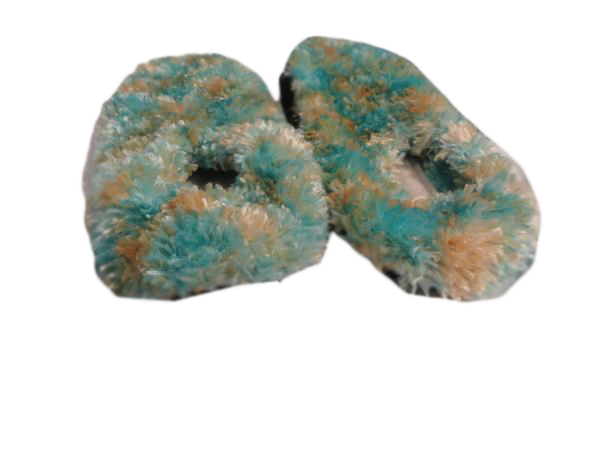 Bedroom Slippers Multi Colored Size M SKU 000059-7