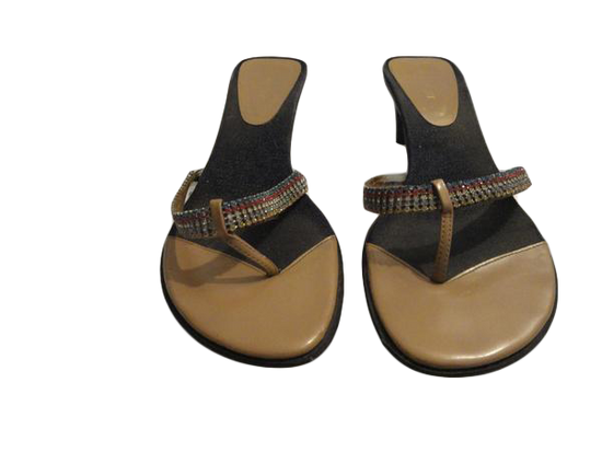 Nine West Sandals Multicolored Strap Size 9M SKU 000059-8