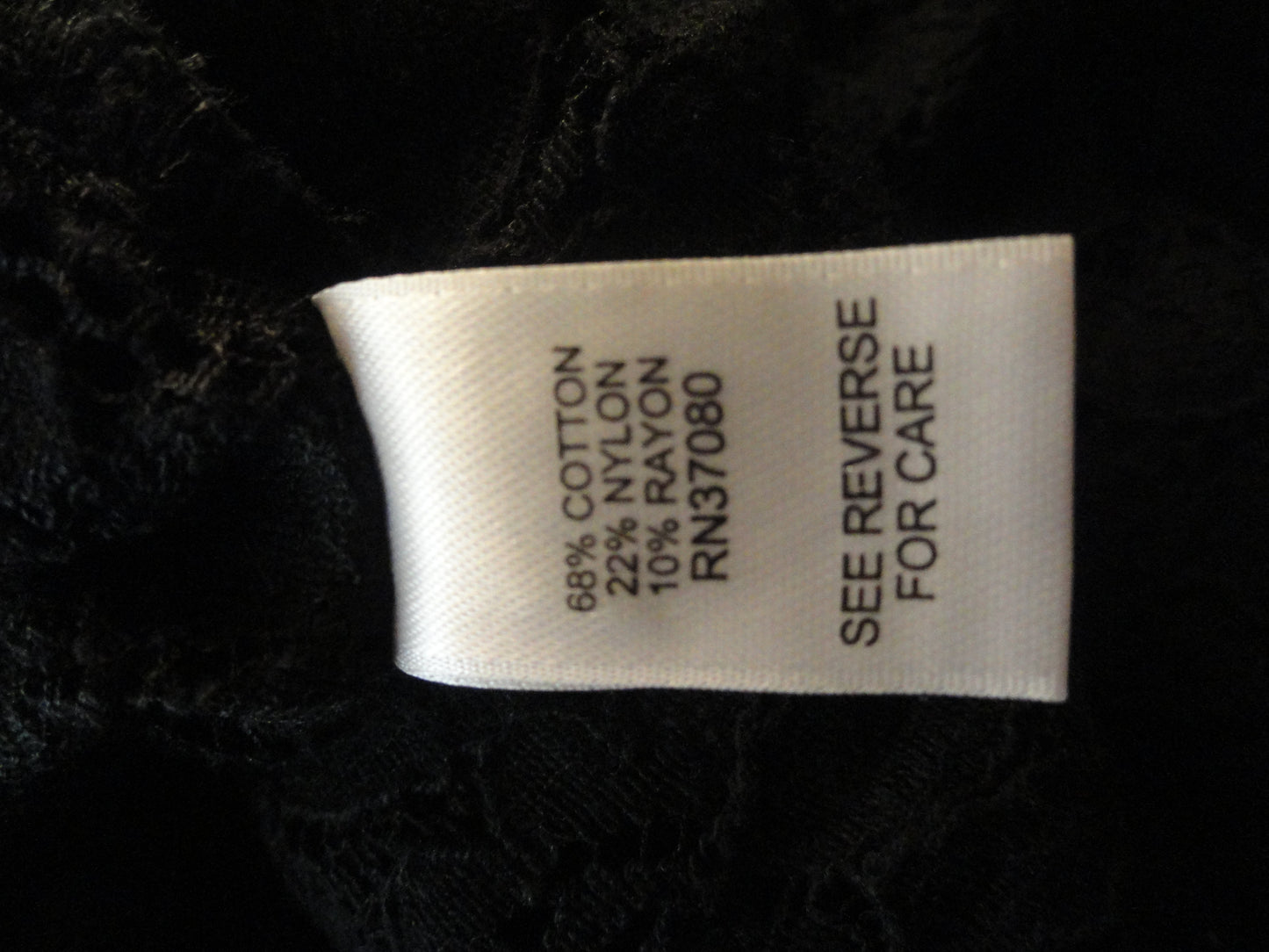 Cato 60's Black Lace Jacket Size M  SKU 000137