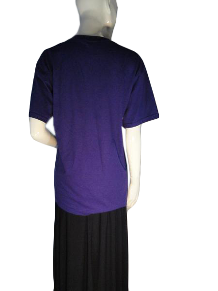 Gildan 80's T-Shirt Purple Size M SKU 000187-2