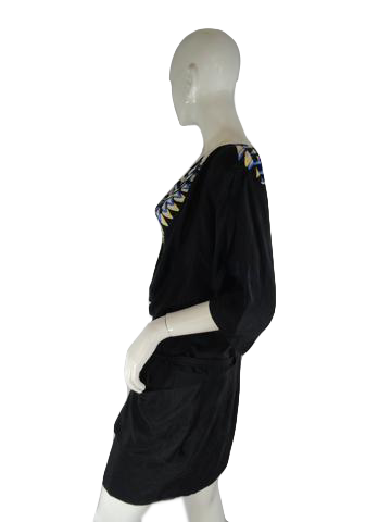 BCBG MAXAZRIA 80's Dress Black size S SKU 000194-13