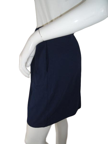 Load image into Gallery viewer, Tommy Hilfiger 80&amp;#39;s Skirt Navy Blue Size S/P SKU 000197-6
