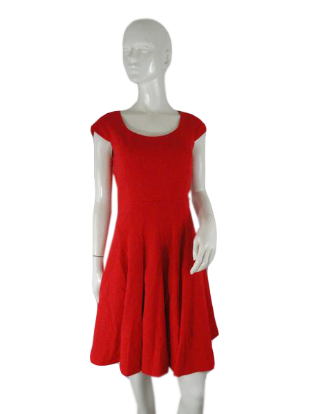 Calvin Klein 70's Dress Red Size 4 SKU 000197-9