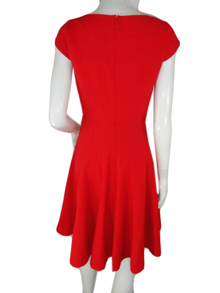 Load image into Gallery viewer, Calvin Klein 70&amp;#39;s Dress Red Size 4 SKU 000197-9
