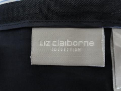 Load image into Gallery viewer, Liz Claiborne 70&amp;#39;s Skirt Navy Blue Size 12 SKU 000186-10
