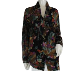 IN GROUP Blouse Multicolor Print Size 20W SKU 000227-3