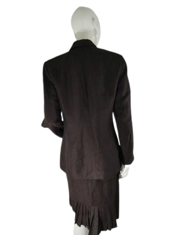 Ann Taylor Ladies 2 Pc Suit Brown Size 8 SKU 000111