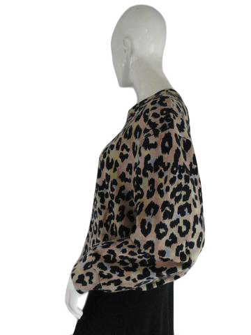 Zara leopard print sales sweater