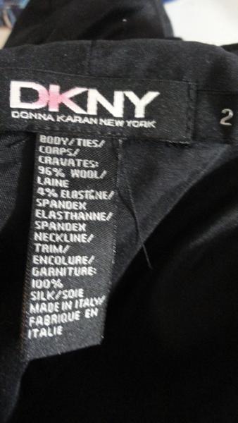 DKNY 70's Blazer Black Size 2 SKU 000236-3