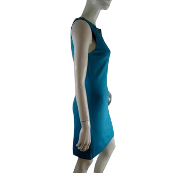 Load image into Gallery viewer, Trina Turk 80&amp;#39;s Dress Turquoise Size 2 SKU 000238-1

