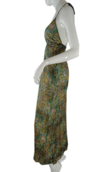 Trina Turk 70's Halter Dress Multicolored Size XS SKU 000238-2