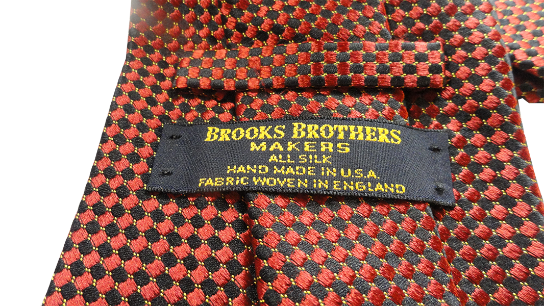 Load image into Gallery viewer, Men&amp;#39;s Brooks Brothers Tie Red, Black SKU 000284-16 Bg2
