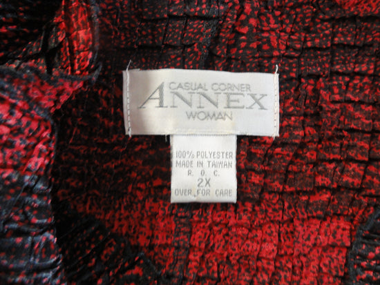 Load image into Gallery viewer, Annex 80&amp;#39;s Woman Casual Corner Shirt Sz 2X SKU 000283-3
