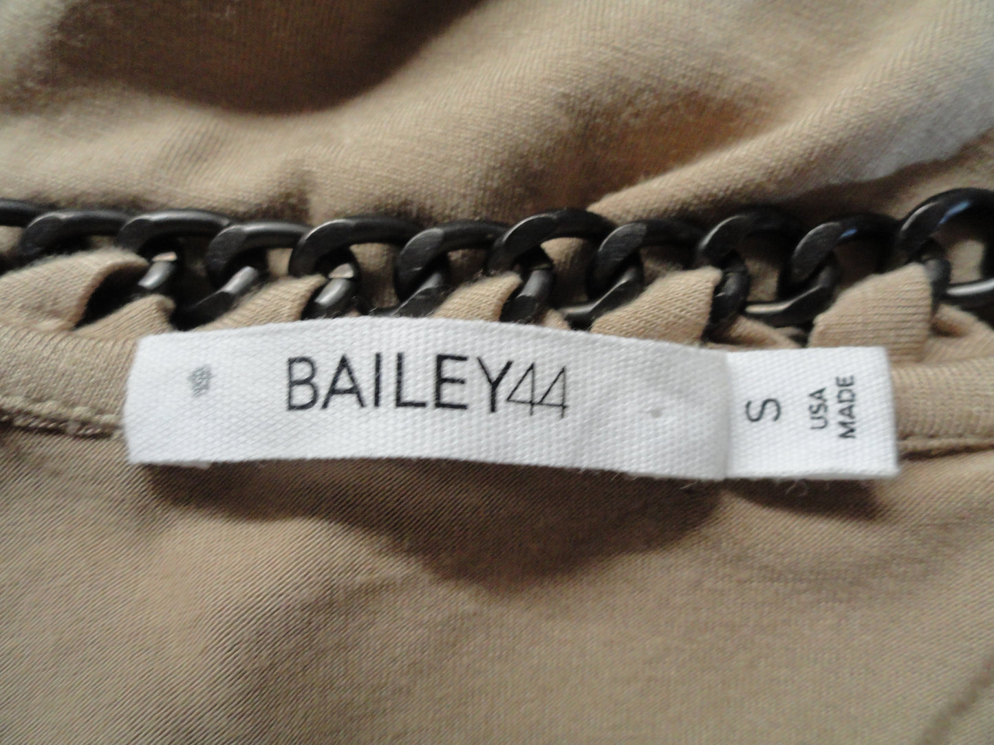 Bailey 44 50's Tank Top Tan Size S SKU 000237-12