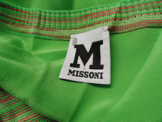 Missoni 90's Top Lime Green Size 14 SKU 000237-13