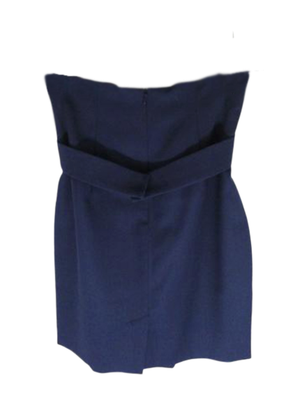 Emanuel 70's Skirt Navy Blue Size 2/36 SKU 000239-10