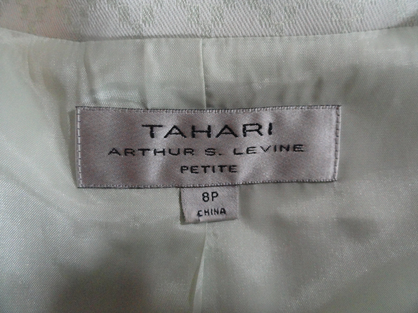 Tahari Arthur S. Levine 90's Jacket and Skirt Set Sz 8P SKU 000285-5