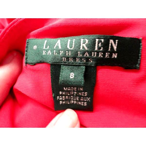 Ralph Lauren 60's Dress Red Size 8 SKU 000240-5