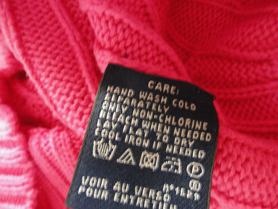 Ralph Lauren 60's Sweater Pink Size M SKU 000240-8
